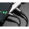 Καλώδιο σύνδεσης Κορδόνι Hoco X39 Titan USB σε USB-C Fast Charging 3.0A Μαύρο 1m