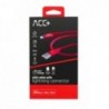 Καλώδιο σύνδεσης Maxcom USB σε Lightning MFI 2.4A Fast Charge Κόκκινο 1μ
