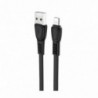 Καλώδιο σύνδεσης Hoco X40 Noah USB σε Lightning Fast Charging 2.4A Μαύρο 1m