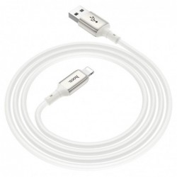 Καλώδιο σύνδεσης Hoco X66 Howdy USB σε Lightning 2.4A Λευκό 1m