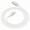 Καλώδιο σύνδεσης Hoco X66 Howdy USB σε Lightning 2.4A Λευκό 1m