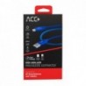 Καλώδιο σύνδεσης Maxcom USB σε Micro-USB 2.4A Fast Charge Μπλε 1μ