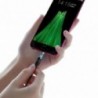 Καλώδιο σύνδεσης Hoco U76 Fresh USB σε Mircro-USB 2.4A με Μαγνητικό Αποσπώμενο Βύσμα και LED Ένδειξη Μαύρο 1.2m
