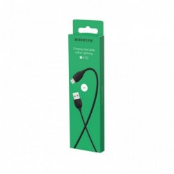 Καλώδιο σύνδεσης Borofone BX19 Benefit USB σε Lightning 2.4A 1μ Μαύρο