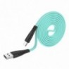 Καλώδιο σύνδεσης Hoco X42 USB σε USB-C 2.4A Fast Charging με Ανθεκτική Σιλικόνη 1m Πράσινο