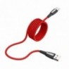 Καλώδιο σύνδεσης Κορδόνι Hoco X39 Titan USB σε USB-C Fast Charging 3.0A Κόκκινο 1m