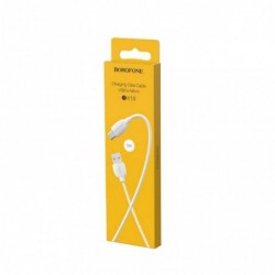 Καλώδιο σύνδεσης Borofone BX19 Benefit USB σε Micro USB 2.4A 1μ Λευκό