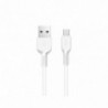 Καλώδιο σύνδεσης Hoco X20 Flash USB σε Micro-USB 2.0A Λευκό 1m