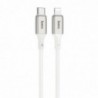 Καλώδιο σύνδεσης Hoco X66 Howdy PD 20W USB-C σε Lightning 2.4A  Λευκό 1m