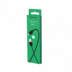 Καλώδιο σύνδεσης Borofone BX19 Benefit USB σε Micro USB 2.4A 1μ Μαύρο