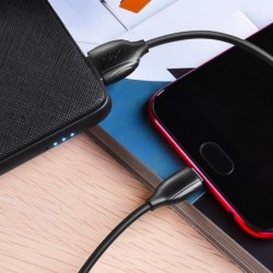 Καλώδιο σύνδεσης Borofone BX19 Benefit USB σε Micro USB 2.4A 1μ Μαύρο
