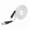 Καλώδιο σύνδεσης Hoco X42 USB σε USB-C 2.4A Fast Charging με Ανθεκτική Σιλικόνη Λευκό 1m