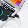 Καλώδιο σύνδεσης Hoco X42 USB σε USB-C 2.4A Fast Charging με Ανθεκτική Σιλικόνη Λευκό 1m