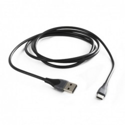 Καλώδιο Σύνδεσης Energizer Bicolor 2.4A USB-C 1.2m Μαύρο