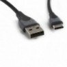 Καλώδιο Σύνδεσης Energizer Bicolor 2.4A USB-C 1.2m Μαύρο