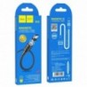 Καλώδιο σύνδεσης Hoco X52 Sereno USB σε USB-C 3.0A με Μαγνητικό Αποσπώμενο Βύσμα Μαύρο 1m