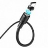 Καλώδιο σύνδεσης Hoco X52 Sereno USB σε USB-C 3.0A με Μαγνητικό Αποσπώμενο Βύσμα Μαύρο 1m