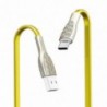 Καλώδιο σύνδεσης Hoco U52 Bright USB σε USB-C Fast Charging 2.4A Χρυσαφί 1.2m