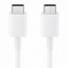 Καλώδιο σύνδεσης Samsung EP-DA705BWEGWW USB-C σε USB-C Λευκό Original 1m Retail