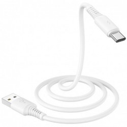 Καλώδιο σύνδεσης Borofone BX47 Coolway USB σε USB-C 3.0A 1μ Λευκό