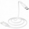 Καλώδιο σύνδεσης Borofone BX47 Coolway USB σε USB-C 3.0A 1μ Λευκό