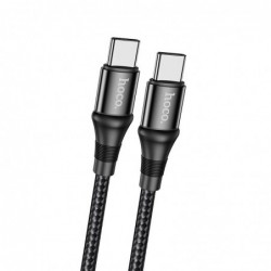 Καλώδιο σύνδεσης Κορδόνι Hoco X50 Exquisito USB-C σε USB-C 5.0A 100W 20V 1μ. Μαύρο