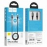 Καλώδιο σύνδεσης Κορδόνι Hoco X50 Exquisito USB-C σε USB-C 5.0A 100W 20V 1μ. Μαύρο