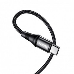 Καλώδιο σύνδεσης Κορδόνι Hoco X50 Exquisito USB-C σε USB-C 5.0A 100W 20V 1μ. Μαύρο