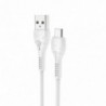 Καλώδιο σύνδεσης Hoco X37 Cool Power USB σε Micro USB Fast Charging 2.4A Λευκό 1m