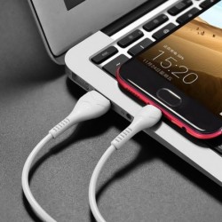 Καλώδιο σύνδεσης Hoco X37 Cool Power USB σε Micro USB Fast Charging 2.4A Λευκό 1m