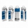 Καλώδιο σύνδεσης Energizer Metal / Braided Nylon σε Lightning Apple Certified MFI 2m Λευκό