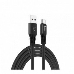 Καλώδιο σύνδεσης Κορδόνι Hoco X22 USB σε USB-C Fast Charging 5.0A Μαύρο 1m
