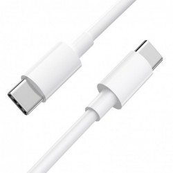 Καλώδιο σύνδεσης Hoco X51 High-power USB-C σε USB-C 5.0A 100W 20V Λευκό 1m