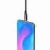Καλώδιο σύνδεσης Hoco U75 Magnetic USB σε USB-C 3.0A με Μαγνητικό Αποσπώμενο Βύσμα και LED Ένδειξη Μαύρο 1.2m