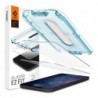 Tempered Glass Full Face Spigen Glas.tR EZ-FIT Apple iPhone 12 mini (2 τεμ.)