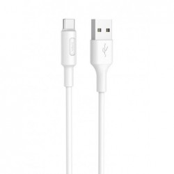 Καλώδιο σύνδεσης Hoco X25 USB σε USB-C Fast Charging 2.0A Λευκό 1m