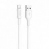 Καλώδιο σύνδεσης Hoco X25 USB σε USB-C Fast Charging 2.0A Λευκό 1m