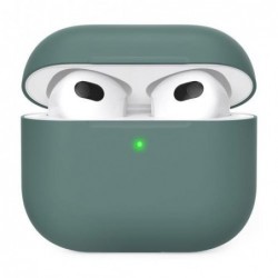 Θήκη Σιλικόνης AhaStyle PT147 Apple AirPods 3 Premium Χακί