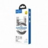 Καλώδιο σύνδεσης Κορδόνι Hoco U74 Grand USB σε USB-C Fast Charging 3.0A 1.2m Μαύρο