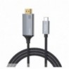 Καλώδιο σύνδεσης Hoco UA13 USB-C σε HDMI Full HD 1.8m Γκρι