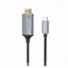 Καλώδιο σύνδεσης Hoco UA13 USB-C σε HDMI Full HD 1.8m Γκρι