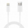 Καλώδιο Σύνδεσης και Φόρτισης Ancus Flow E44 USB σε Lightning 2.0A Data Transfer 480Mbp Λευκό 1μ.