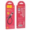 Καλώδιο σύνδεσης Hoco X52 Sereno USB σε Lightning 2.4A με Μαγνητικό Αποσπώμενο Βύσμα Μαύρο 1m