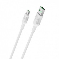 Καλώδιο σύνδεσης Borofone BX33 Billow USB σε USB-C με 4.5V / 5A or 5V / 4.5A 22W 1μ Λευκό