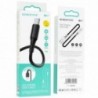 Καλώδιο σύνδεσης Borofone BX47 Coolway USB σε USB-C 3.0A 1μ Μαύρο