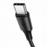 Καλώδιο σύνδεσης Borofone BX47 Coolway USB σε USB-C 3.0A 1μ Μαύρο