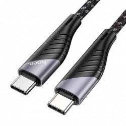 Καλώδιο σύνδεσης Hoco U95 Freeway USB-C σε USB-C Fast Charging 3.0A PD 60W 20V Μαύρο 1.5m
