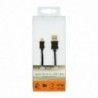 Καλώδιο σύνδεσης Ancus HiConnect USB σε Micro-USB 2.4A Μαύρο 1m