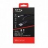 Καλώδιο σύνδεσης Maxcom USB σε Lightning MFI 2.4A Fast Charge Μαύρο 1μ