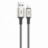 Καλώδιο σύνδεσης Hoco X66 Howdy USB σε Lightning 2.4A Γκρι 1m